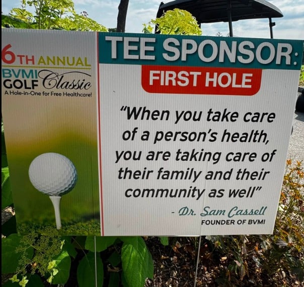 Supporting BVMI at the 6th Annual Golf Classic