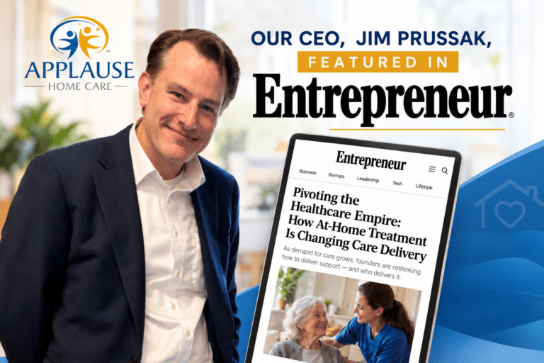 Applause CEO Jim Prussak shares his vision for the future of home care.