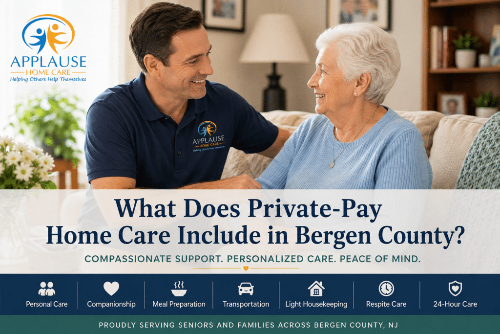 What is Private-Pay Home Care in Bergen County, NJ | Applause Home Care