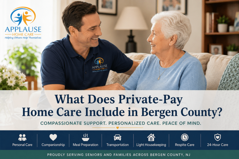 What is Private-Pay Home Care in Bergen County, NJ | Applause Home Care